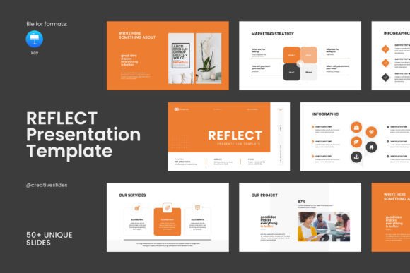 How the Reflect Keynote Template Simplifies Professional Presentation Design
