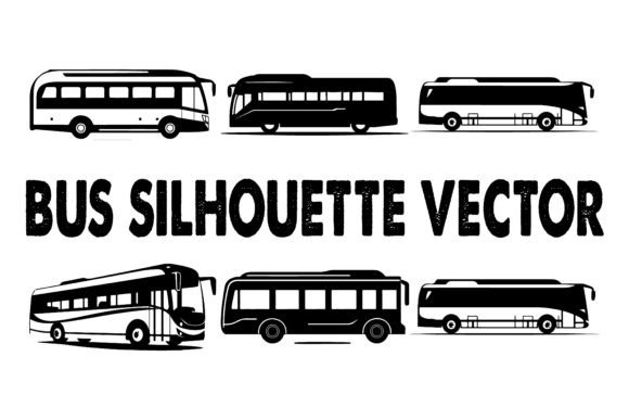 Public Transport 🚌 in Graphic Design 🎨: Evaluating Silhouette Resources for Your Projects