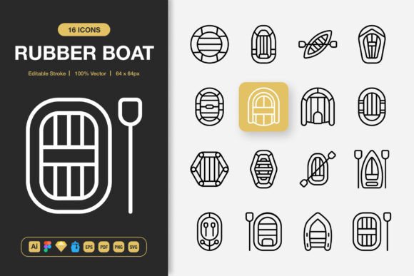 Rubber Icons: Streamline Your Projects with Minimalist Icons