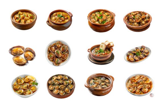 Unlocking Creative Potential with Premium AI EPS Illustration Sets Featuring Mouthwatering Cuisine